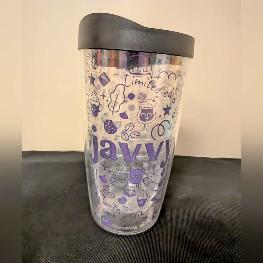 JAVVY Coffee Summer Tumbler With Lid - Travel Tumbler 14oz
